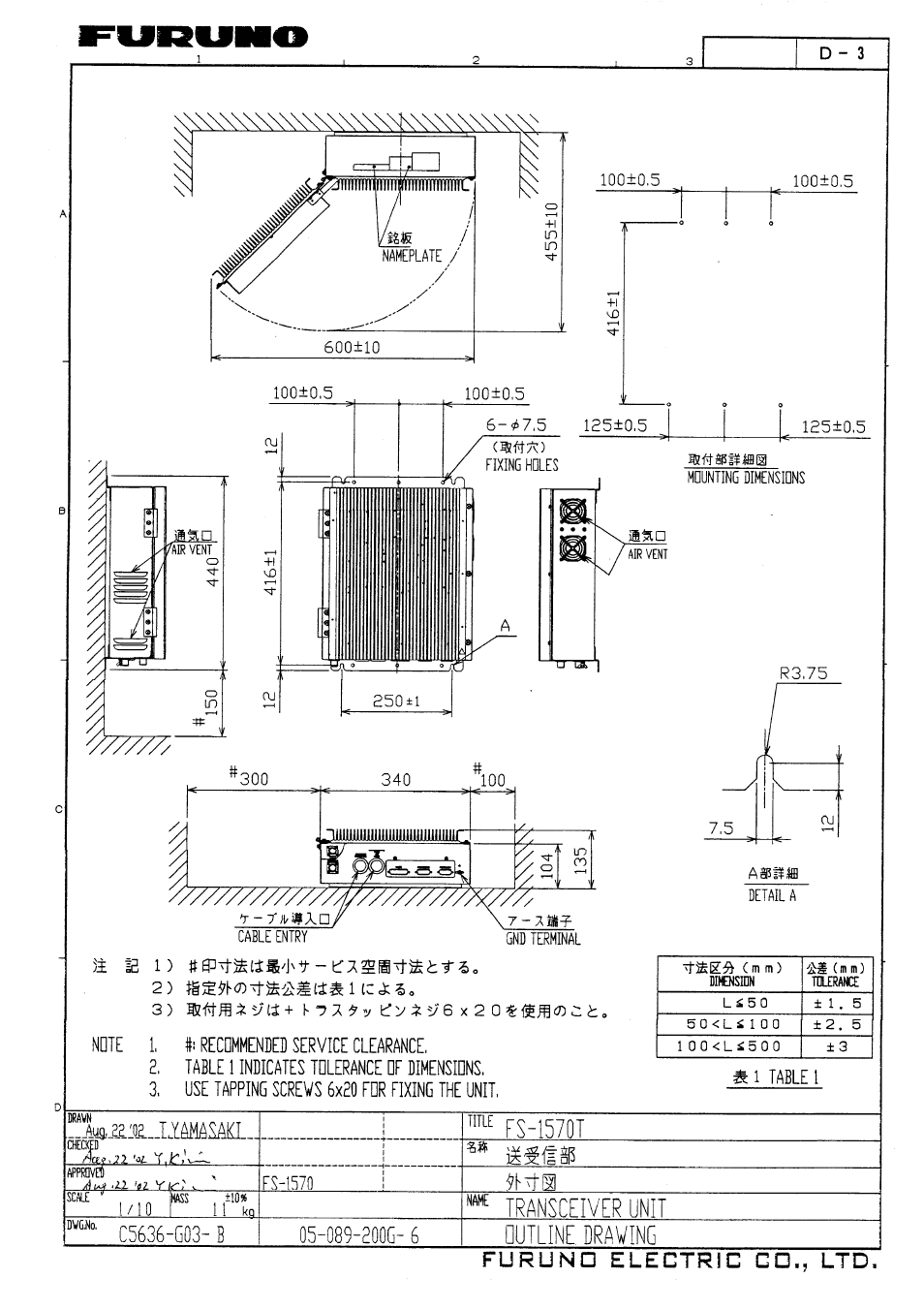 Furuno FS-2570 User Manual | Page 57 / 76