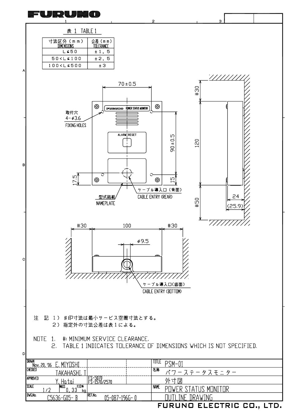 Furuno FS-2570 User Manual | Page 72 / 76