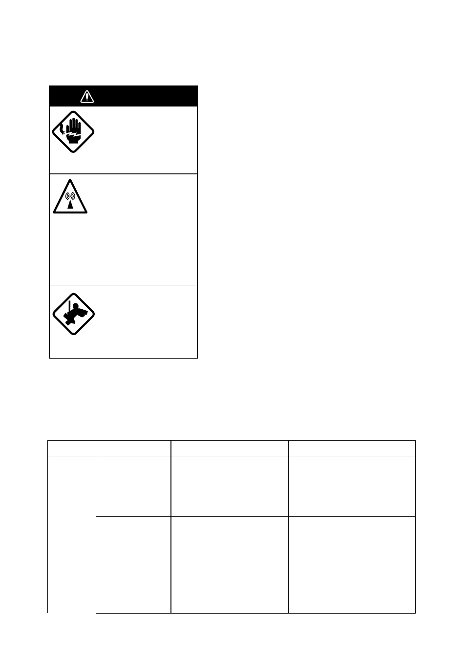 Chapter 5 maintenance, 1 periodic maintenance schedule, Warning | Furuno FR-2105-B User Manual | Page 134 / 197