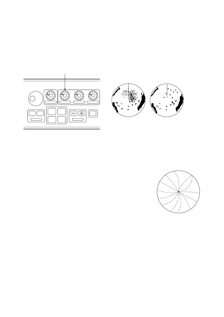 14 suppressing precipitation clutter, 15 interference rejector, A/c rain control off a/c rain control adjusted | Radar interference | Furuno FR-2105-B User Manual | Page 35 / 197