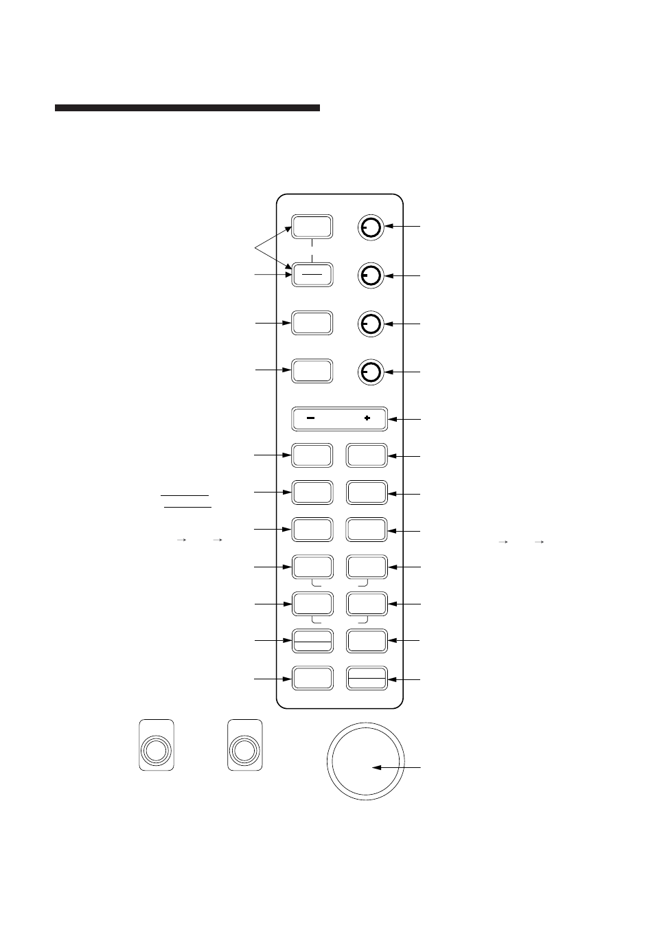 Chapter 1 operation, Control description, Figure 1-1 control description | Furuno FMD-8010 User Manual | Page 11 / 50
