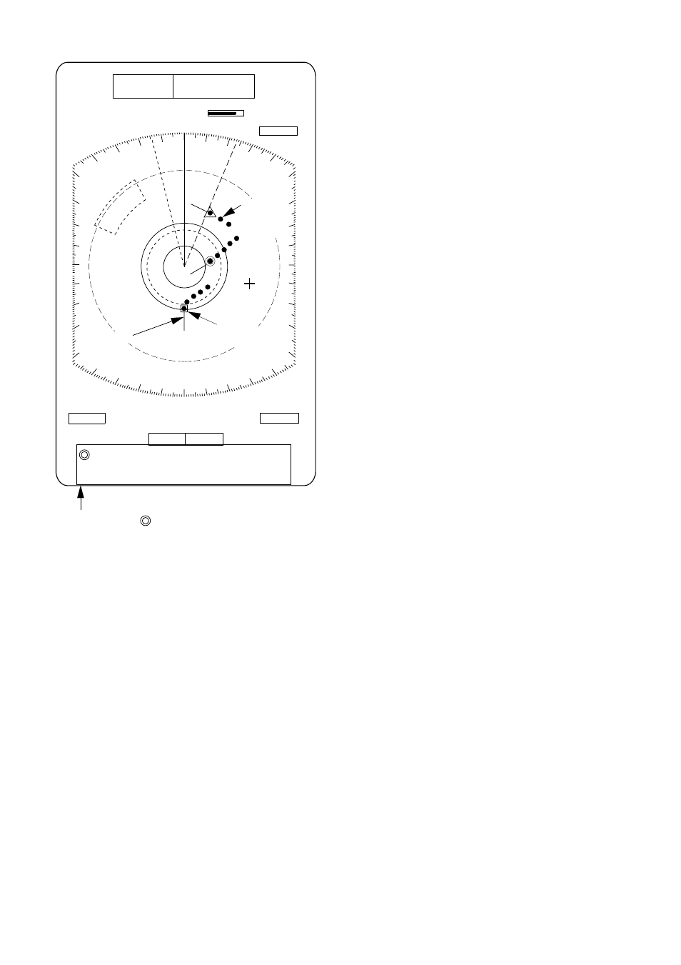 Figure 1-22 plotting, Key. 7) press the menu key | Furuno FMD-8010 User Manual | Page 30 / 50