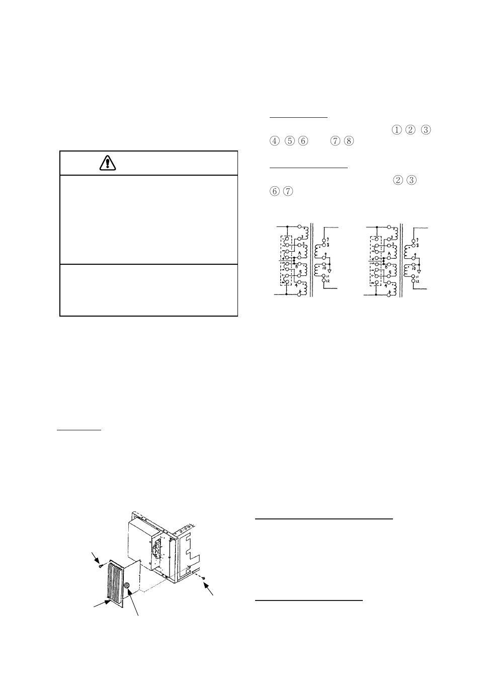 4 changing power specifications, 5 adjustment, Caution | Furuno FMD-8010 User Manual | Page 45 / 50