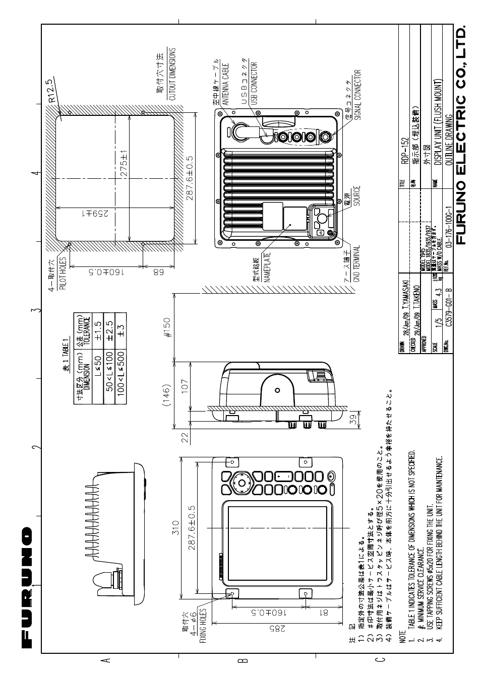 Furuno 1935 User Manual | Page 43 / 48