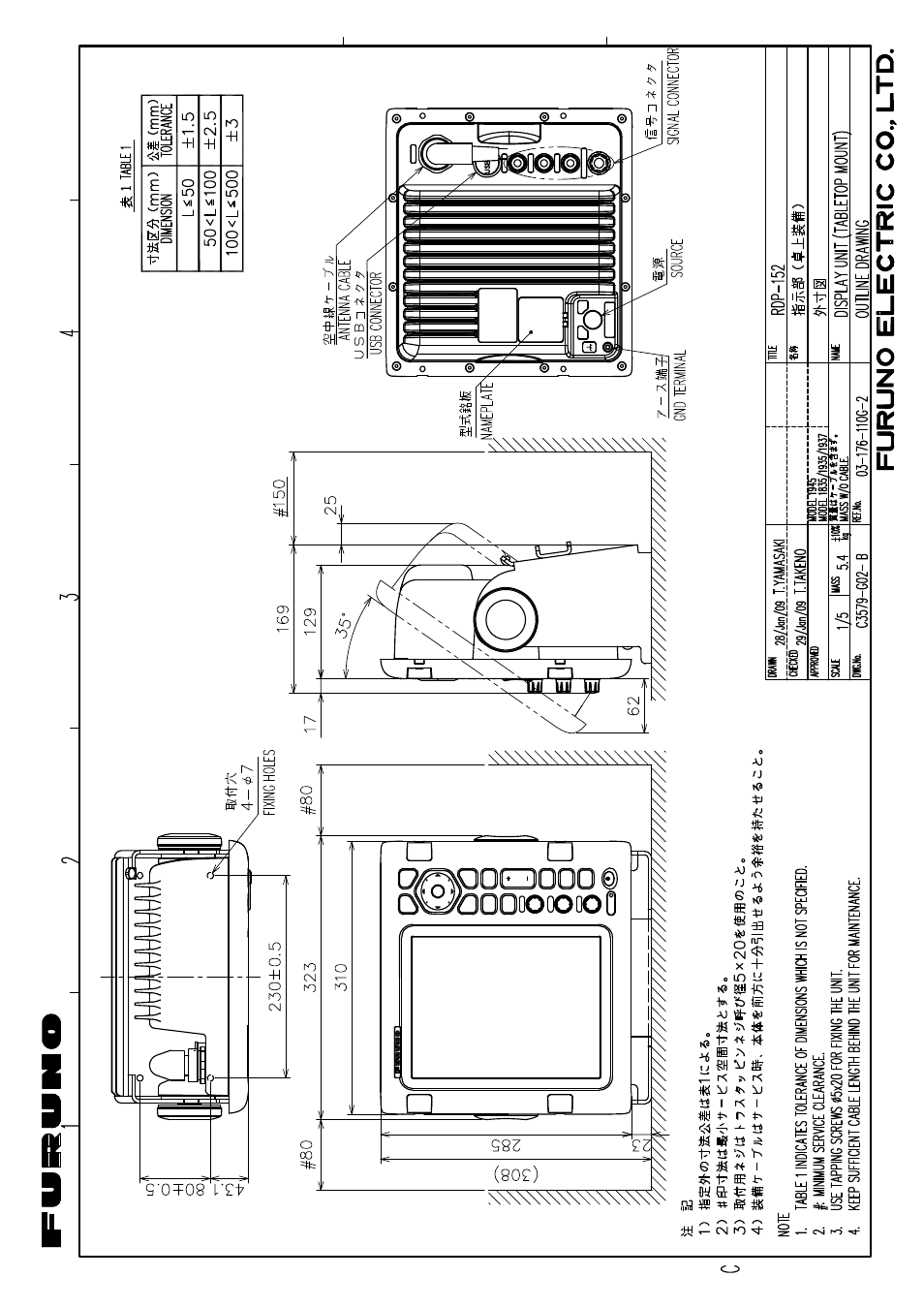 Furuno 1935 User Manual | Page 44 / 48