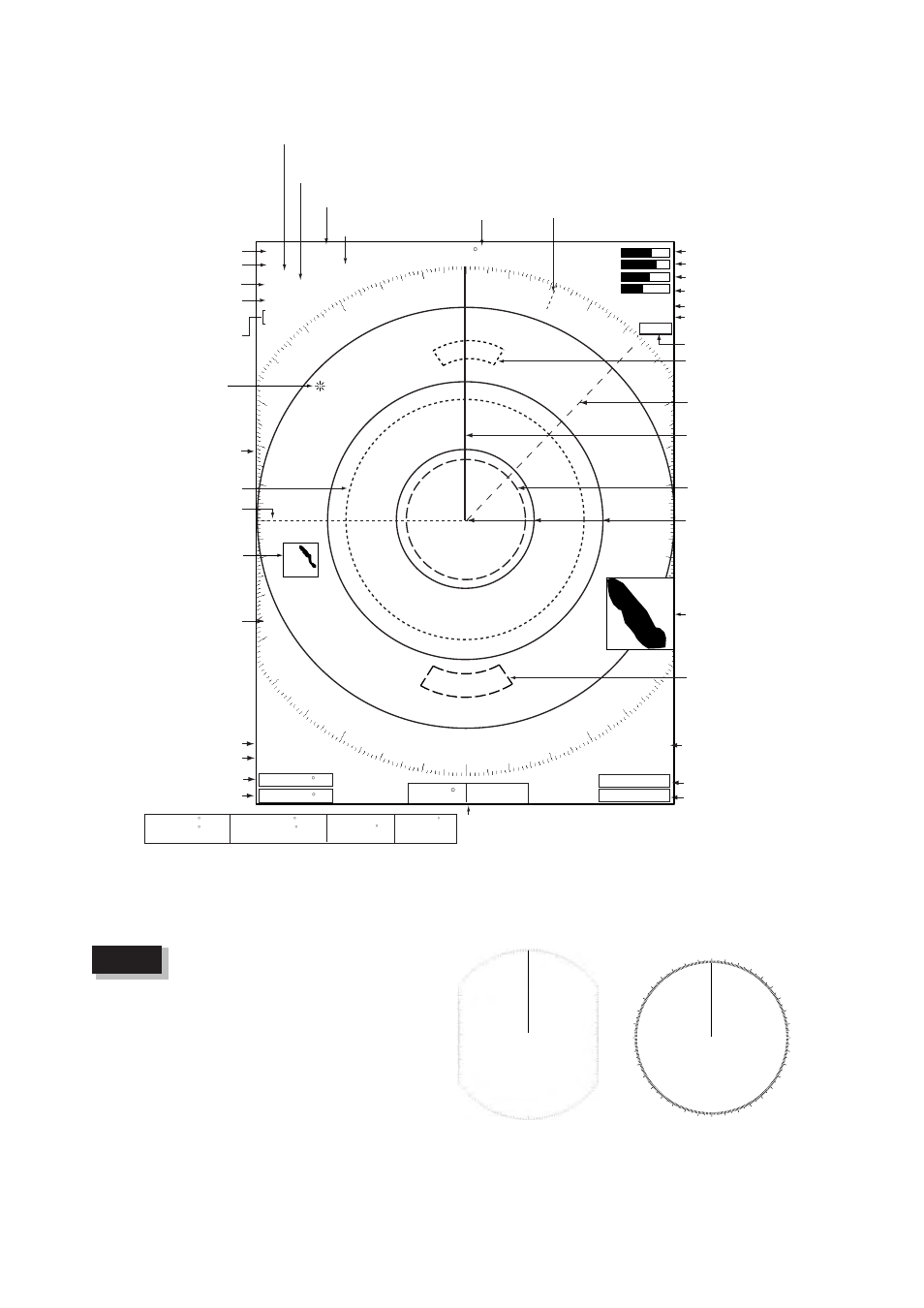 3 display indications, Operational overview | Furuno FR-8122  EN User Manual | Page 18 / 129