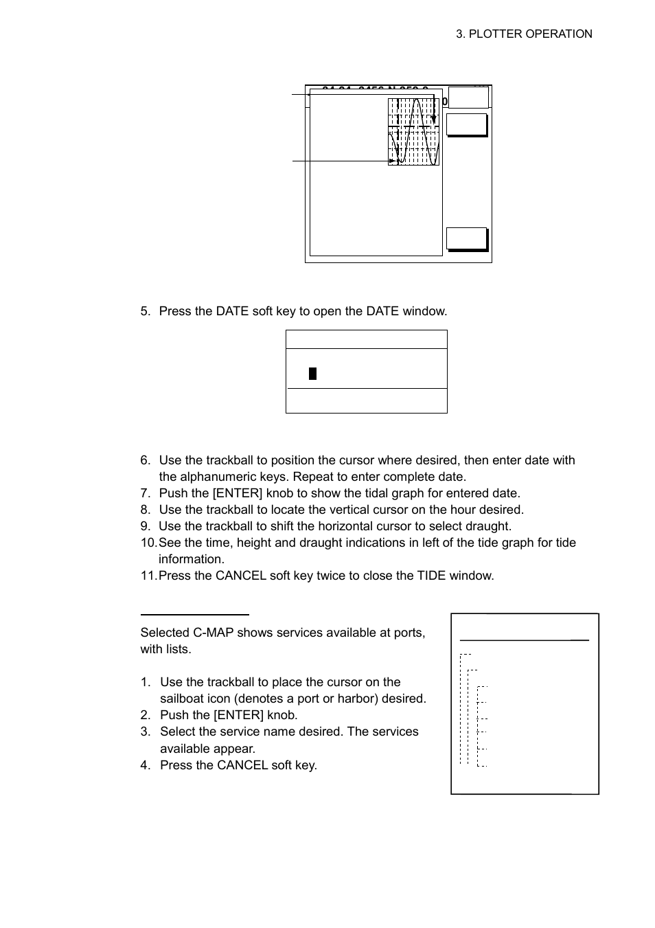 C-map, port service display | Furuno 1933C User Manual | Page 103 / 260