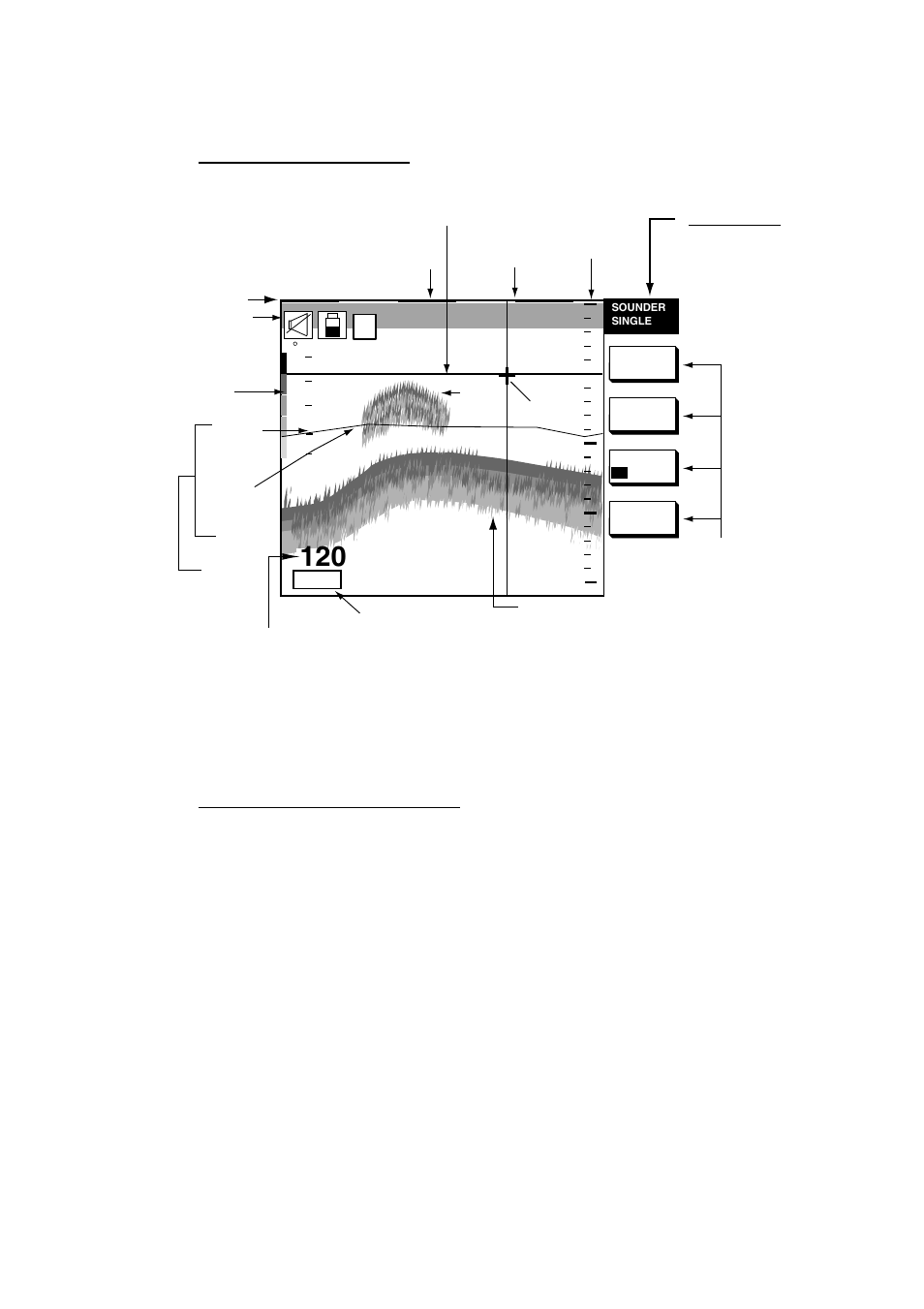 3 4.2.2 description of sounder displays | Furuno 1933C User Manual | Page 149 / 260