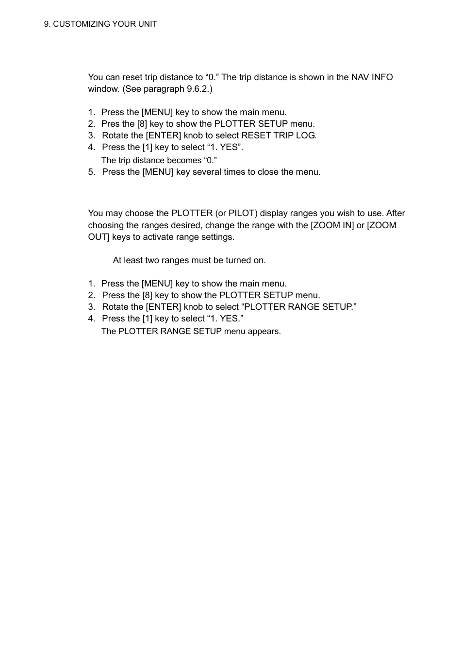 Furuno GP-3500 User Manual | Page 122 / 192
