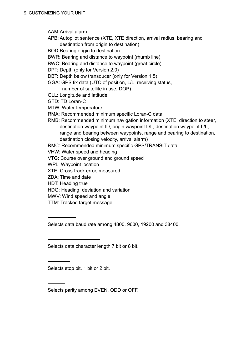 Furuno GP-3500 User Manual | Page 148 / 192