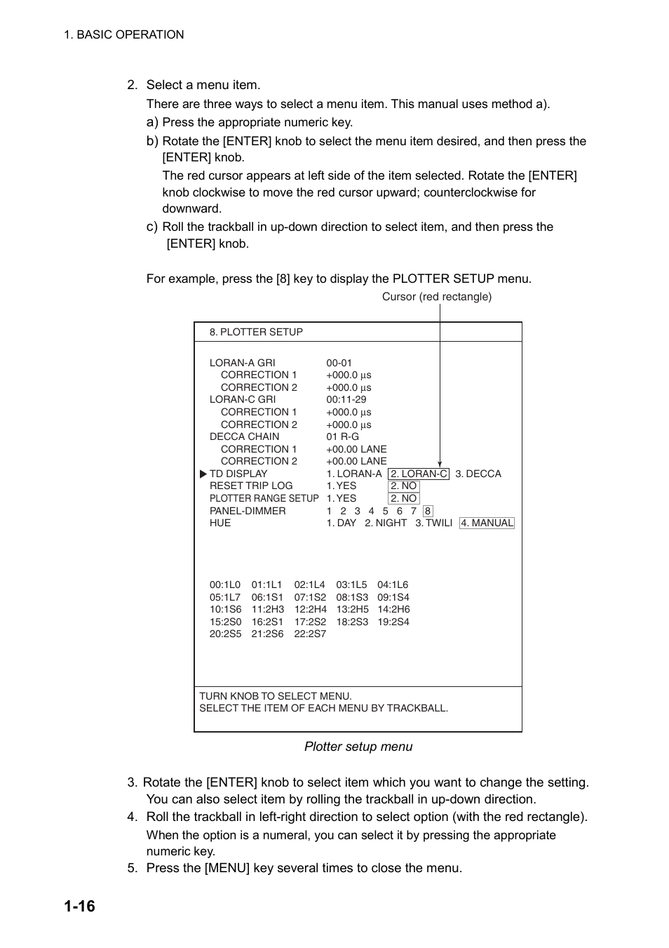 Furuno GP-3500 User Manual | Page 26 / 192