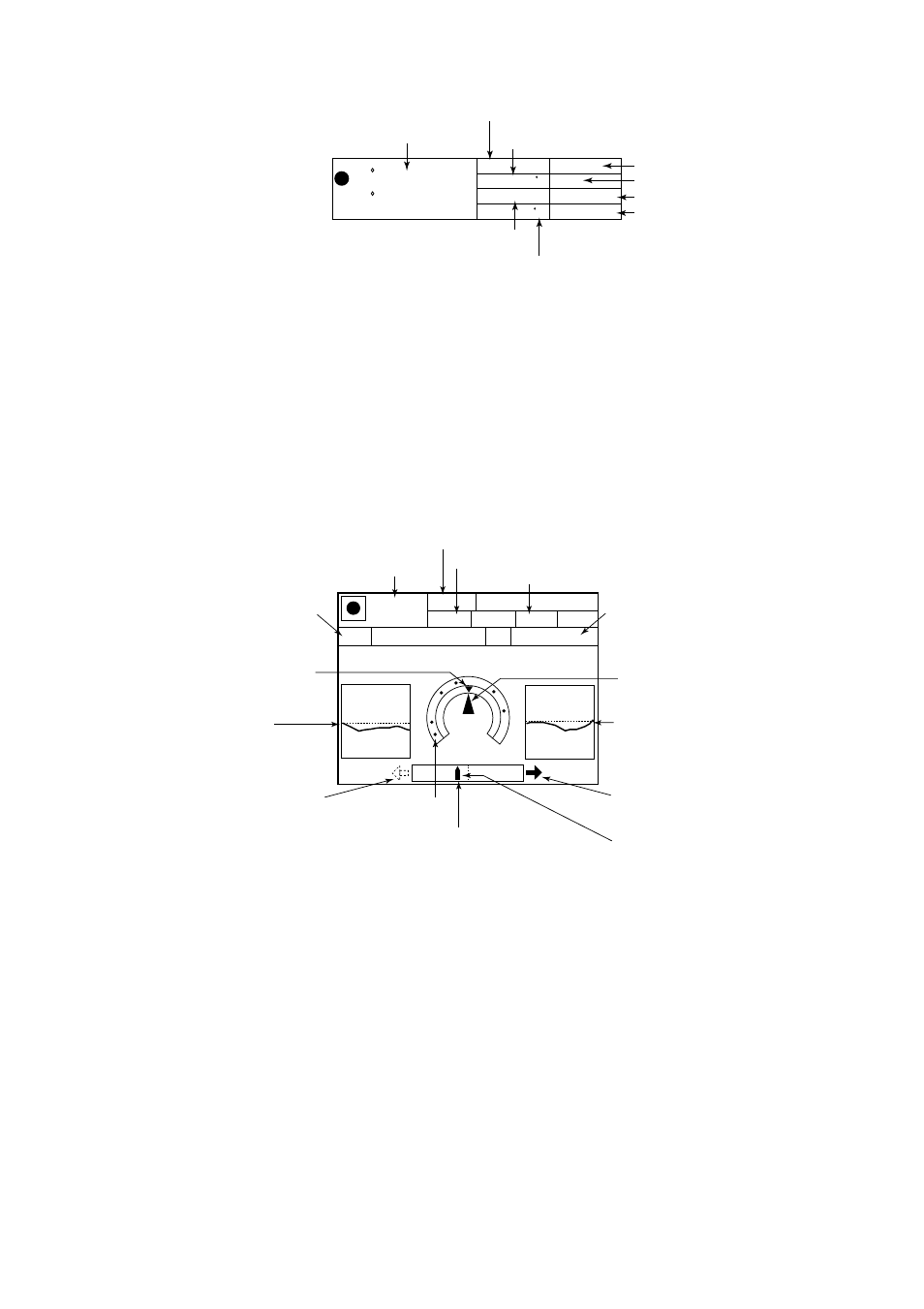 4 compass plotter (or pilot) display, Compass display | Furuno GP-3500 User Manual | Page 32 / 192