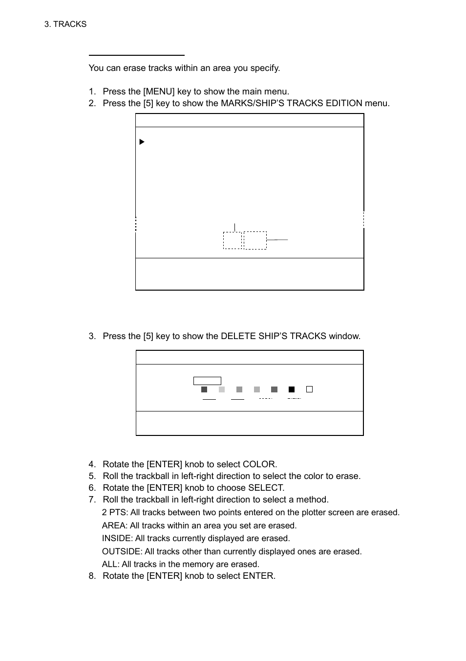 Furuno GP-3500 User Manual | Page 58 / 192