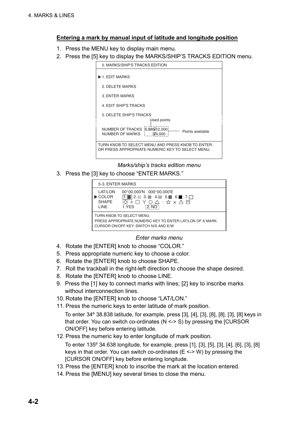 Furuno GP-3500 User Manual | Page 64 / 192