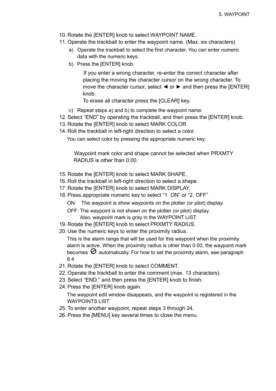 Furuno GP-3500 User Manual | Page 77 / 192