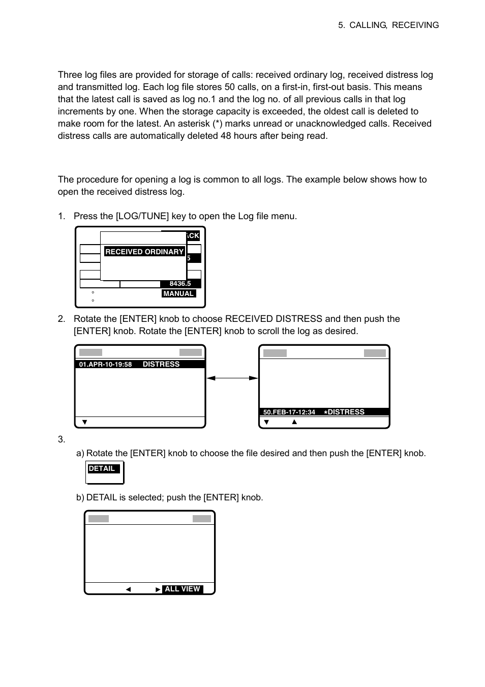 10 log file, 1 opening a log file | Furuno FS-1570 User Manual | Page 107 / 215