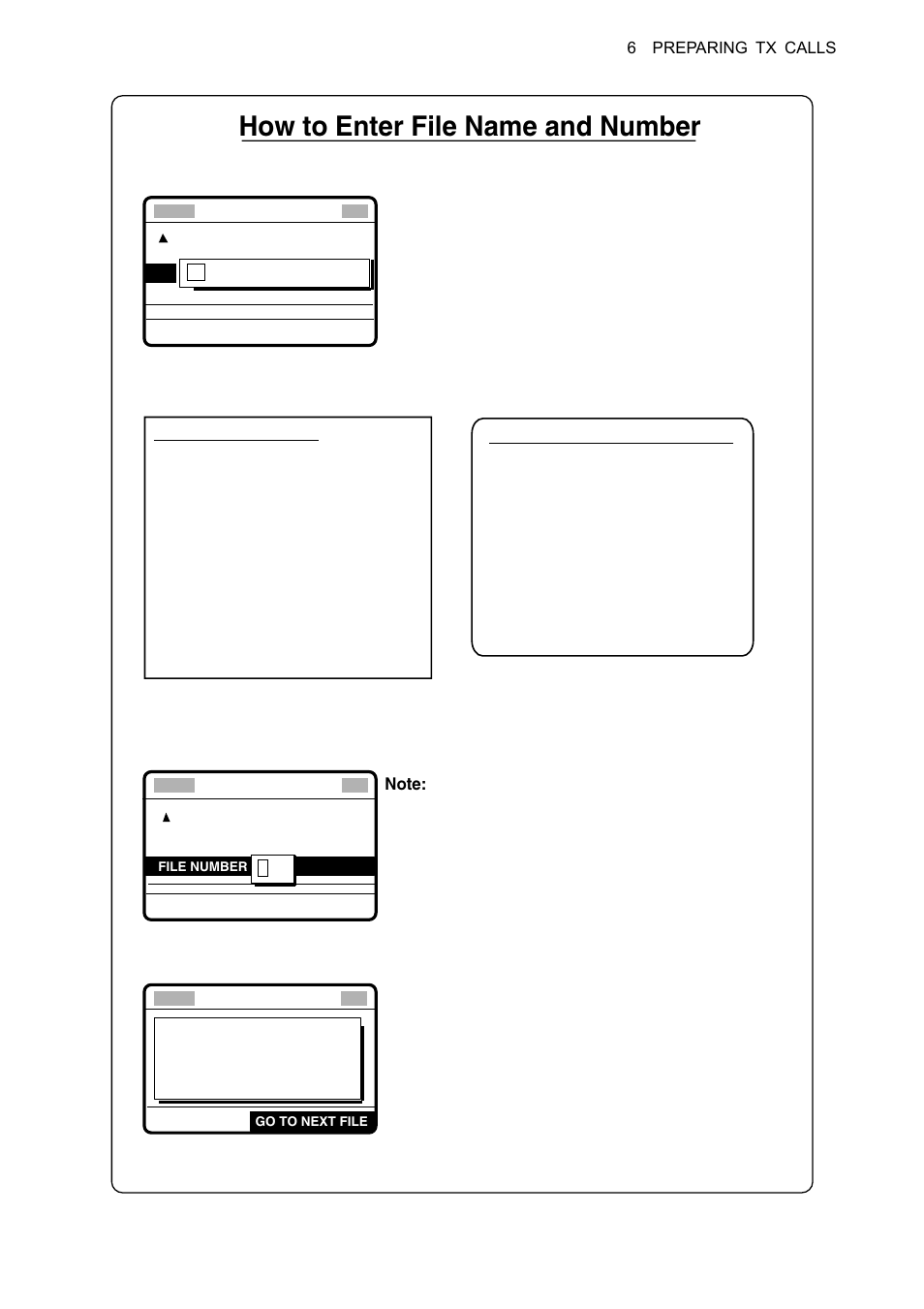 How to enter file name and number | Furuno FS-1570 User Manual | Page 111 / 215