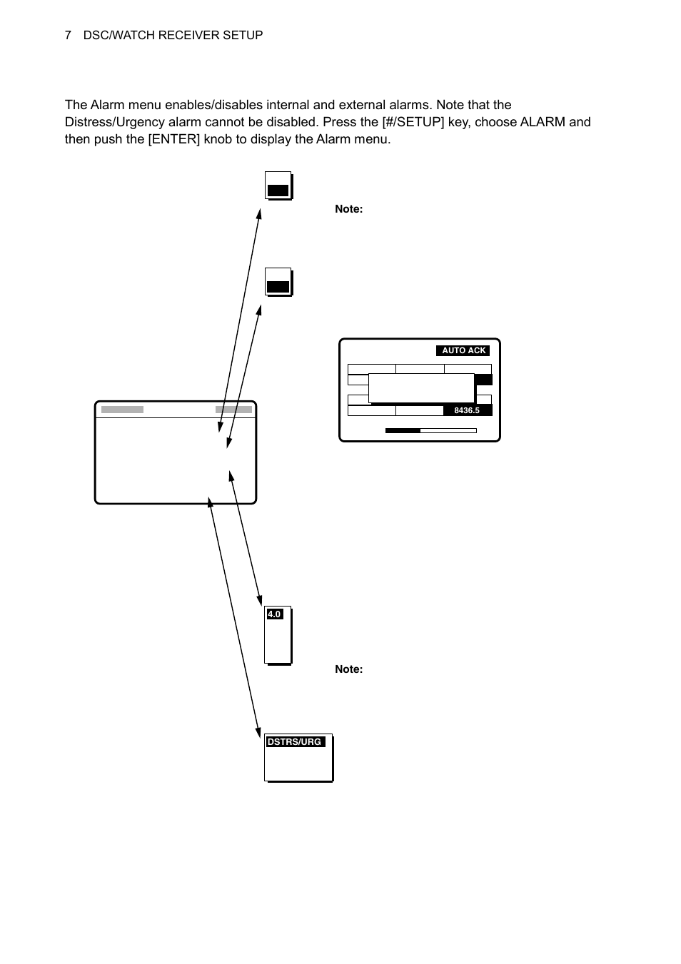 2 alarm menu | Furuno FS-1570 User Manual | Page 120 / 215