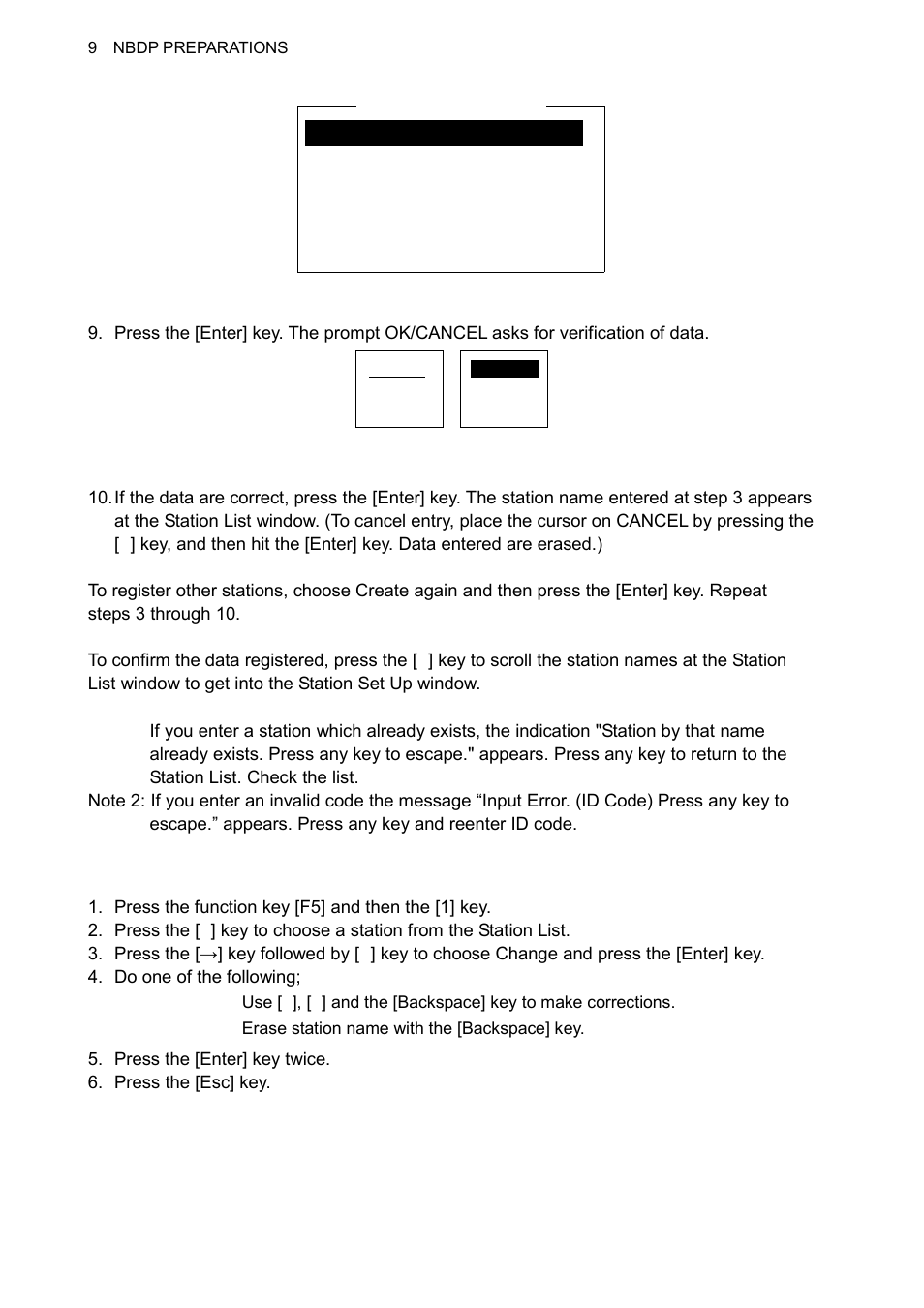 2 editing/deleting stations | Furuno FS-1570 User Manual | Page 142 / 215