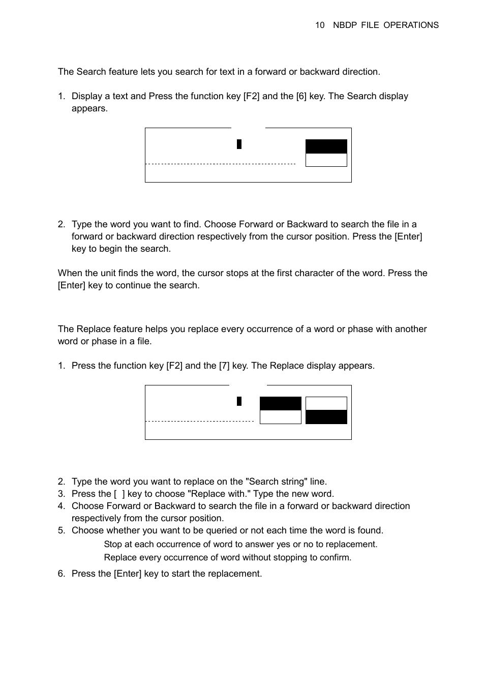 5 replacing text | Furuno FS-1570 User Manual | Page 151 / 215