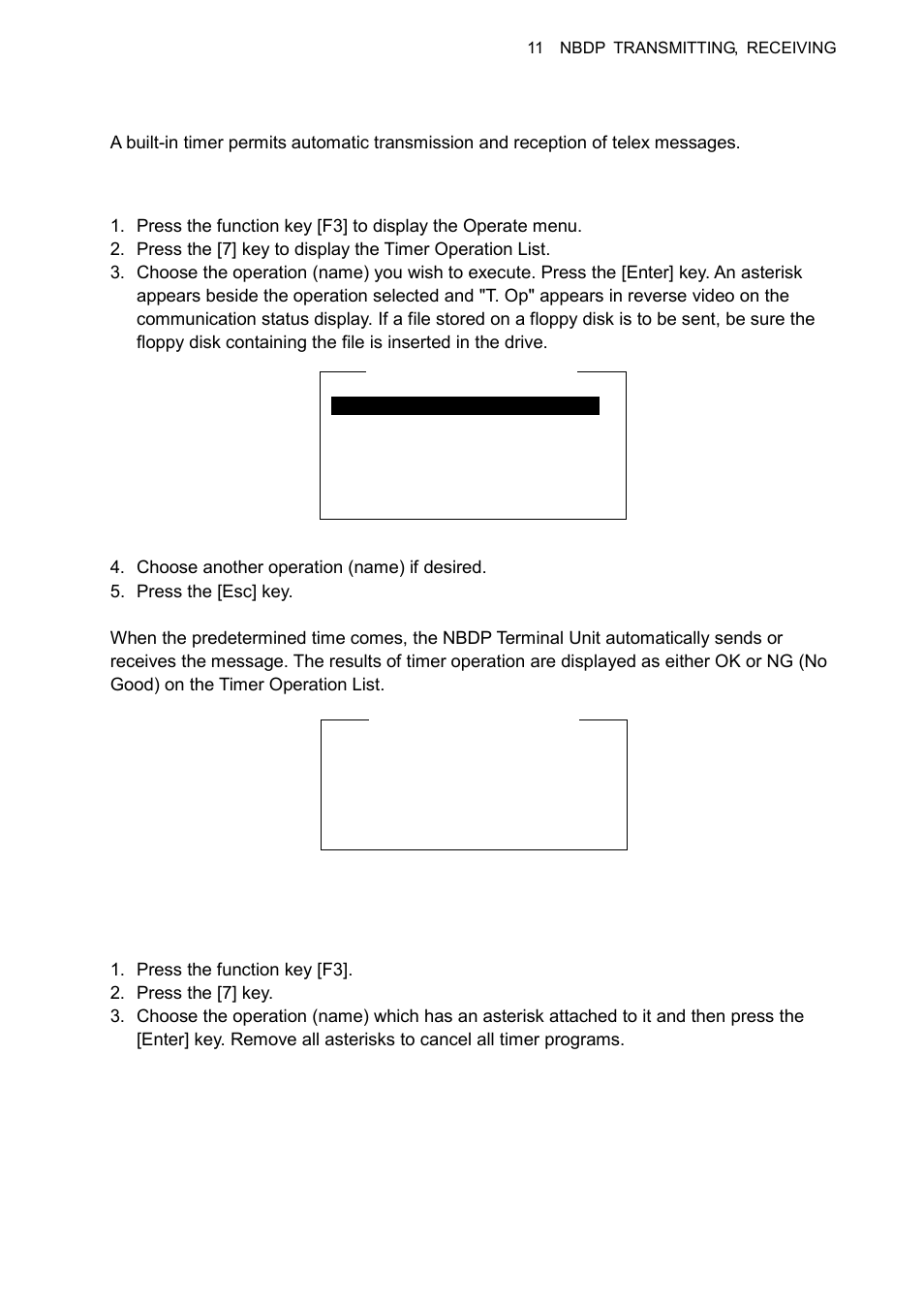 8 timer operation, 1 enabling timer operation, 2 stopping timer operation | Furuno FS-1570 User Manual | Page 165 / 215