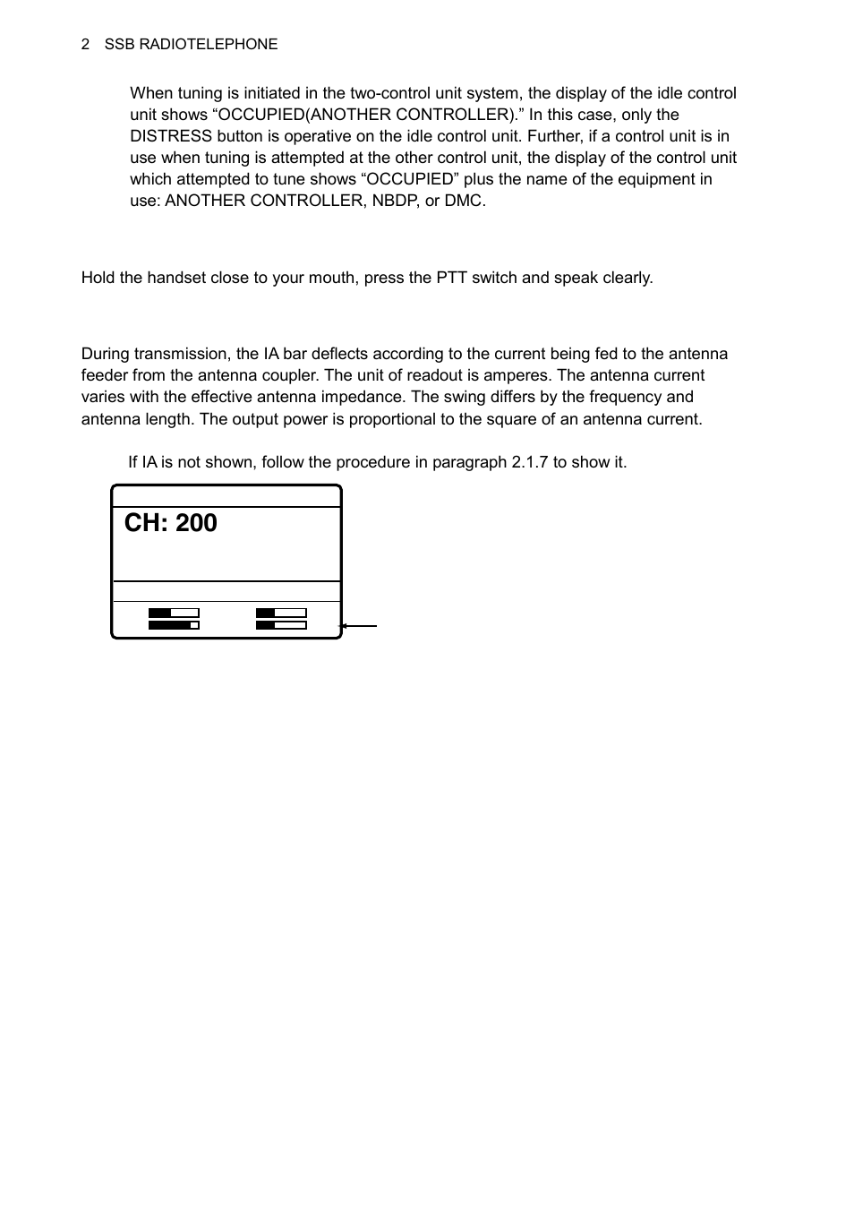 Ch: 200, 4 using the handset, 5 monitoring transceiver output power | Furuno FS-1570 User Manual | Page 28 / 215