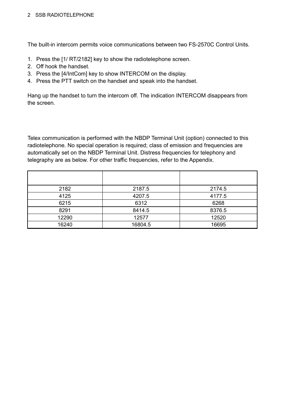 3 intercom, 4 telex communications | Furuno FS-1570 User Manual | Page 32 / 215