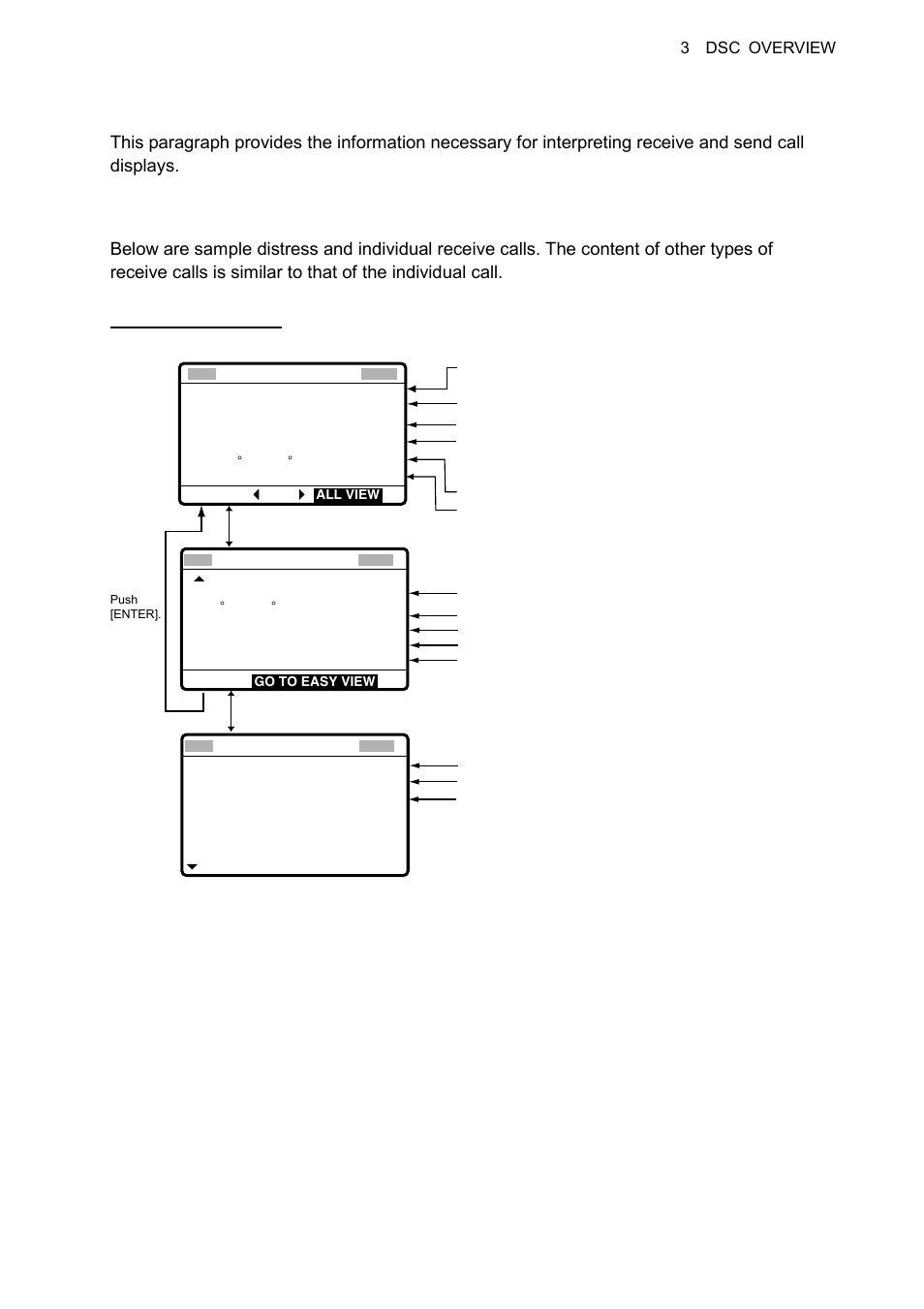4 interpreting call displays, 1 receive calls | Furuno FS-1570 User Manual | Page 41 / 215