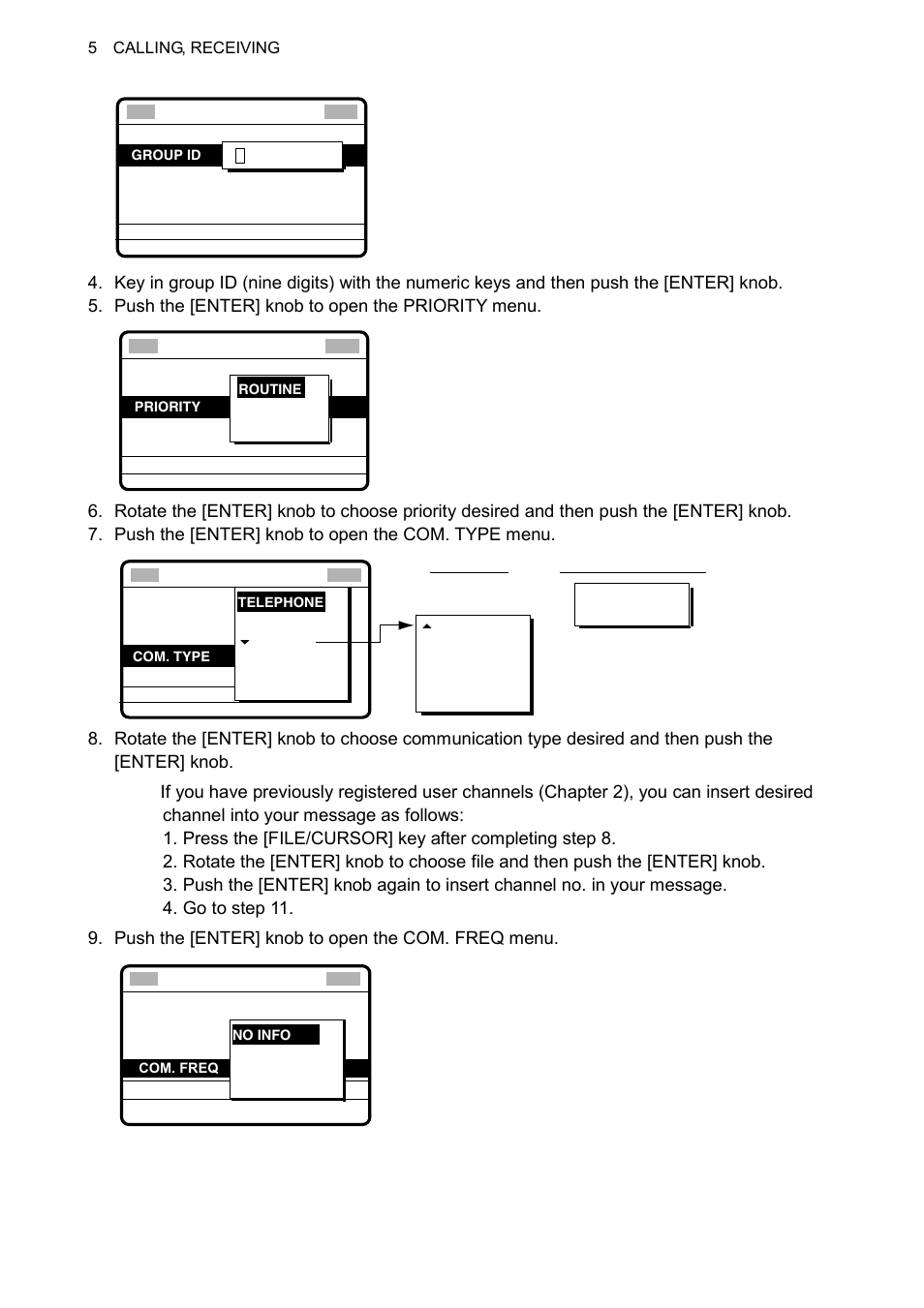 Furuno FS-1570 User Manual | Page 78 / 215