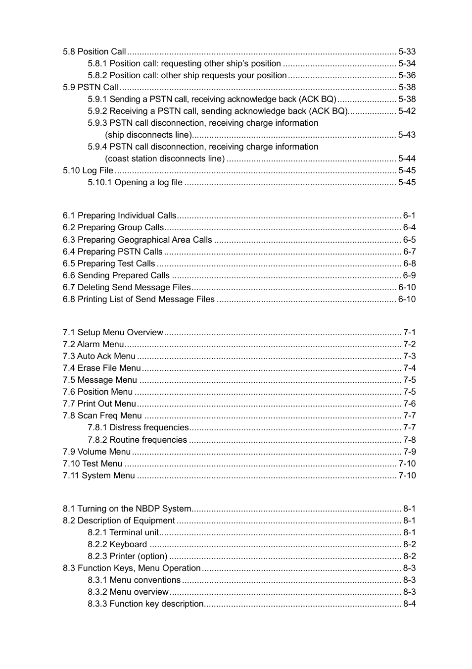 Furuno FS-1570 User Manual | Page 8 / 215
