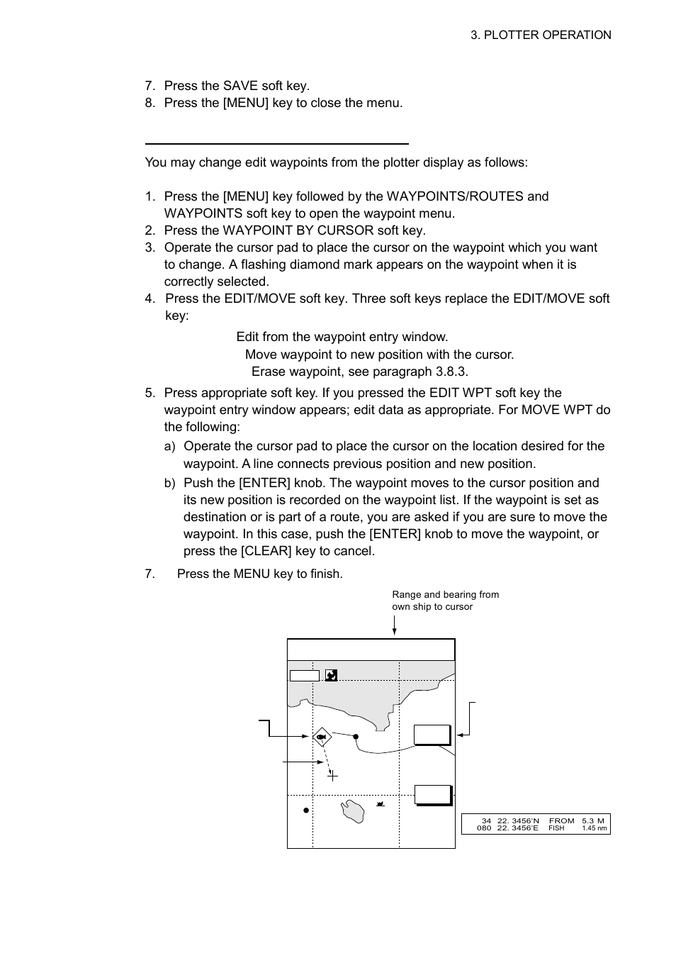 Plotter display | Furuno 1732 User Manual | Page 115 / 252