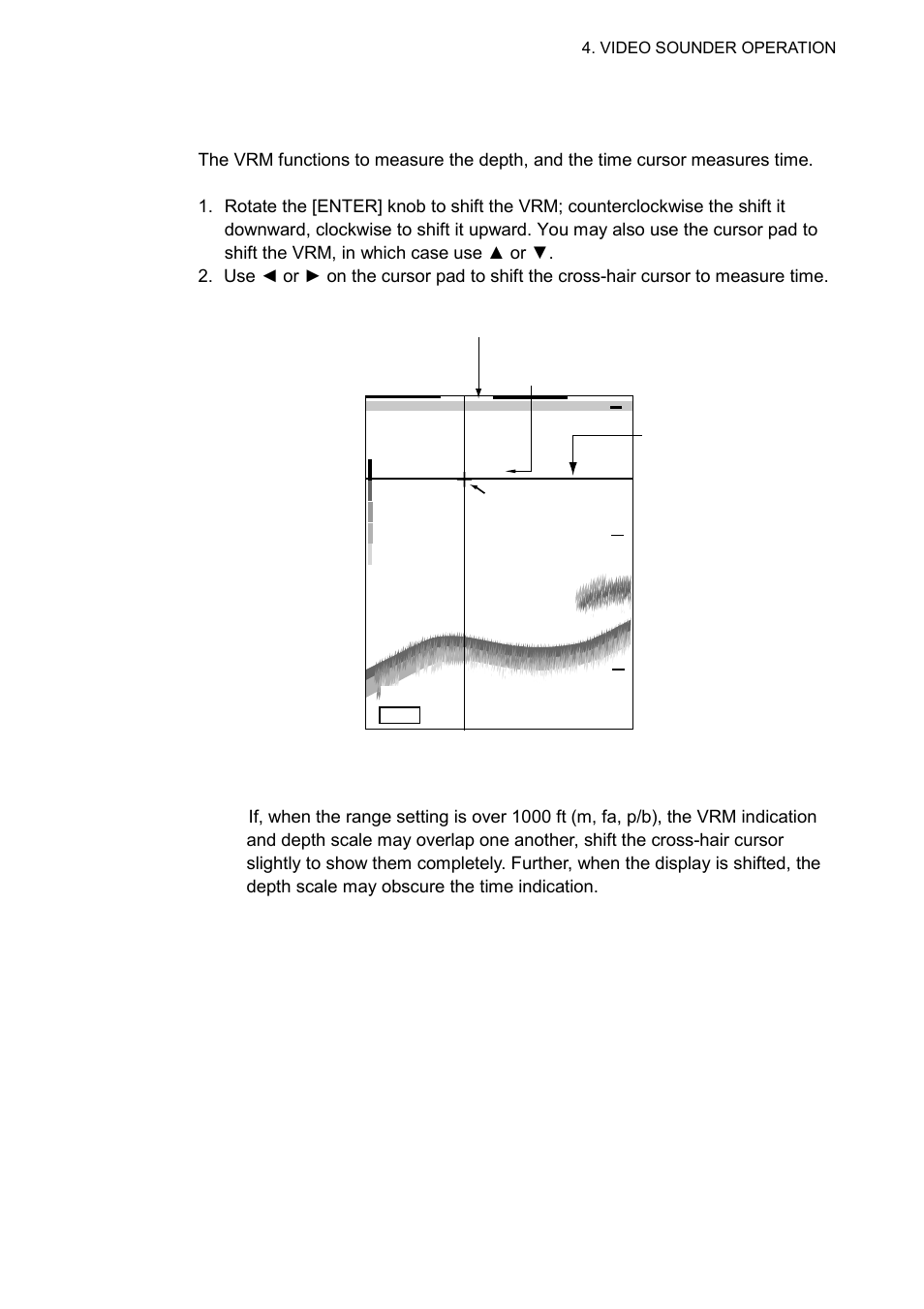 5 measuring depth, time | Furuno 1732 User Manual | Page 154 / 252