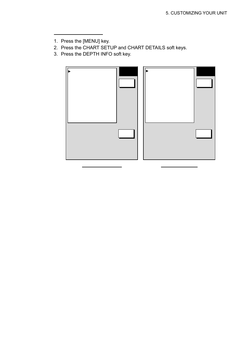 Depth info menu (c-map) | Furuno 1732 User Manual | Page 188 / 252