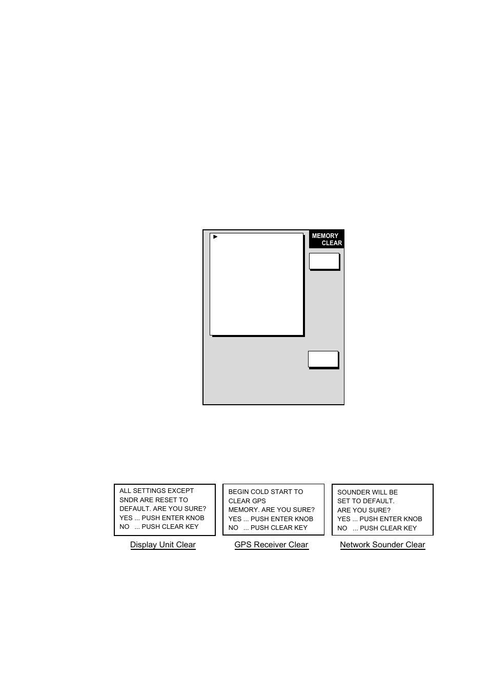 7 clearing memories | Furuno 1732 User Manual | Page 226 / 252