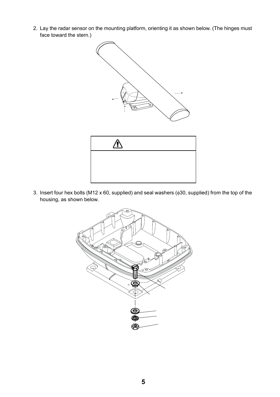 Caution | Furuno NAVnet DRS2D User Manual | Page 12 / 44