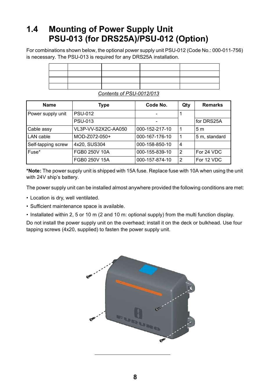 Furuno NAVnet DRS2D User Manual | Page 15 / 44