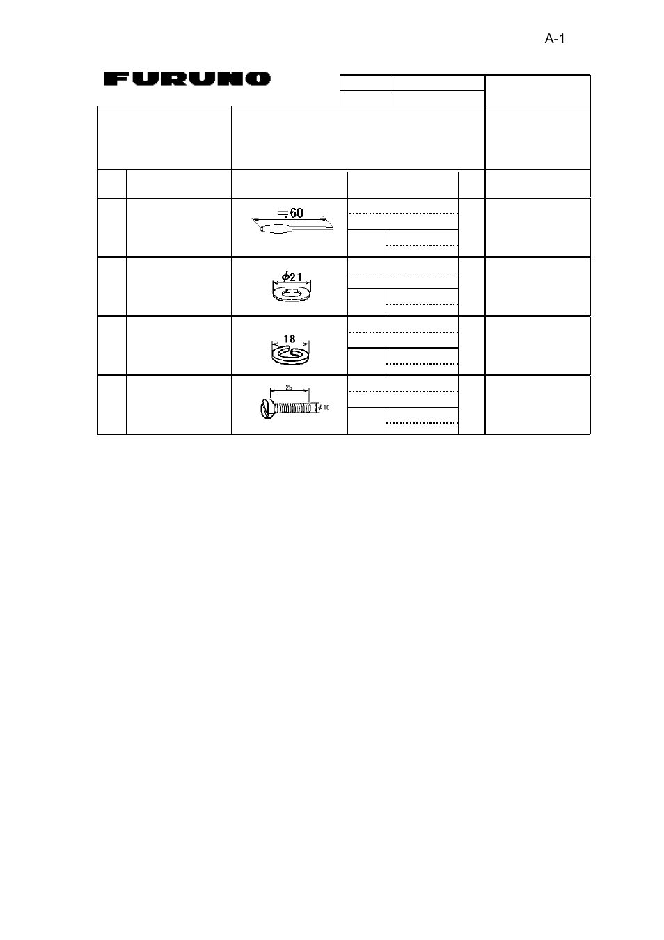 Packing lists | Furuno NAVnet DRS2D User Manual | Page 29 / 44