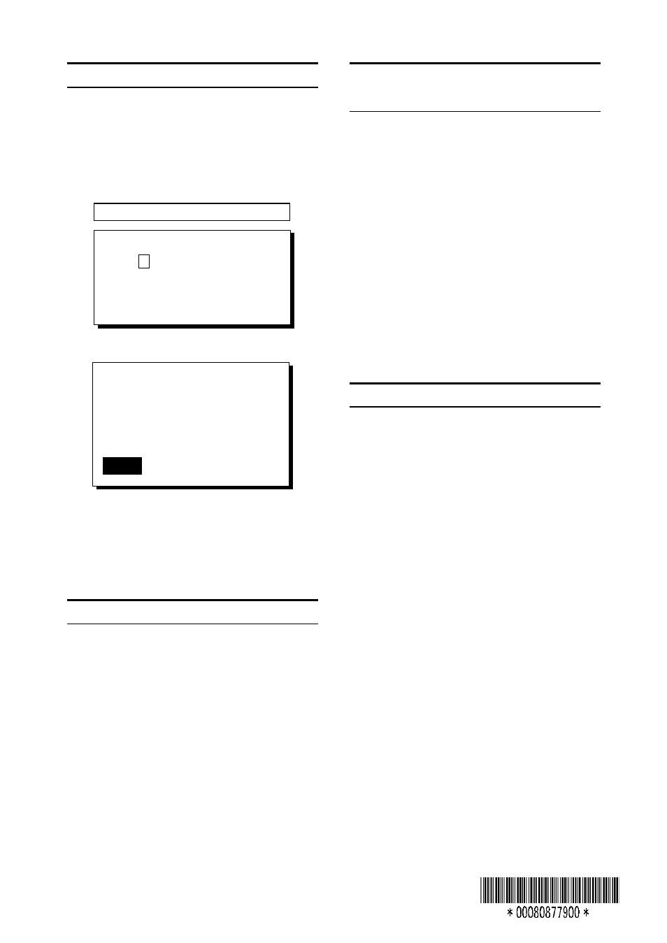 Registering waypoints, Registering routes, Setting, cancelling destination | Setting the arrival alarm | Furuno GP-31 User Manual | Page 2 / 2