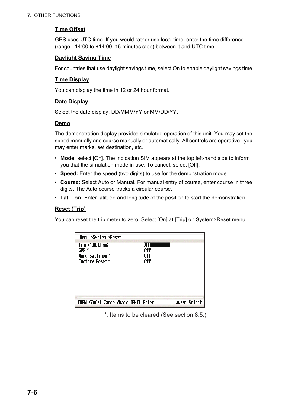 Furuno GP-33 User Manual | Page 56 / 98