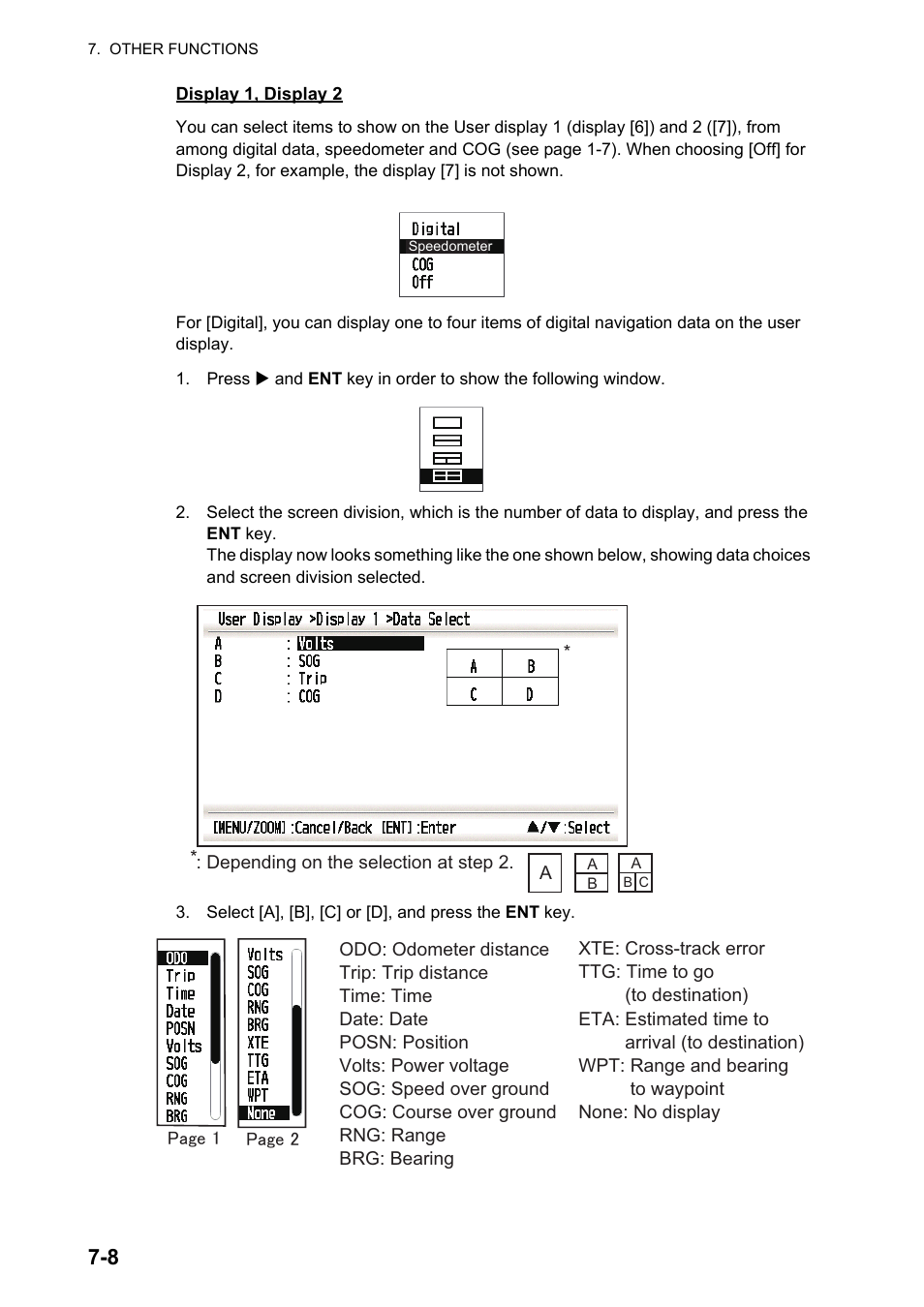 Furuno GP-33 User Manual | Page 58 / 98