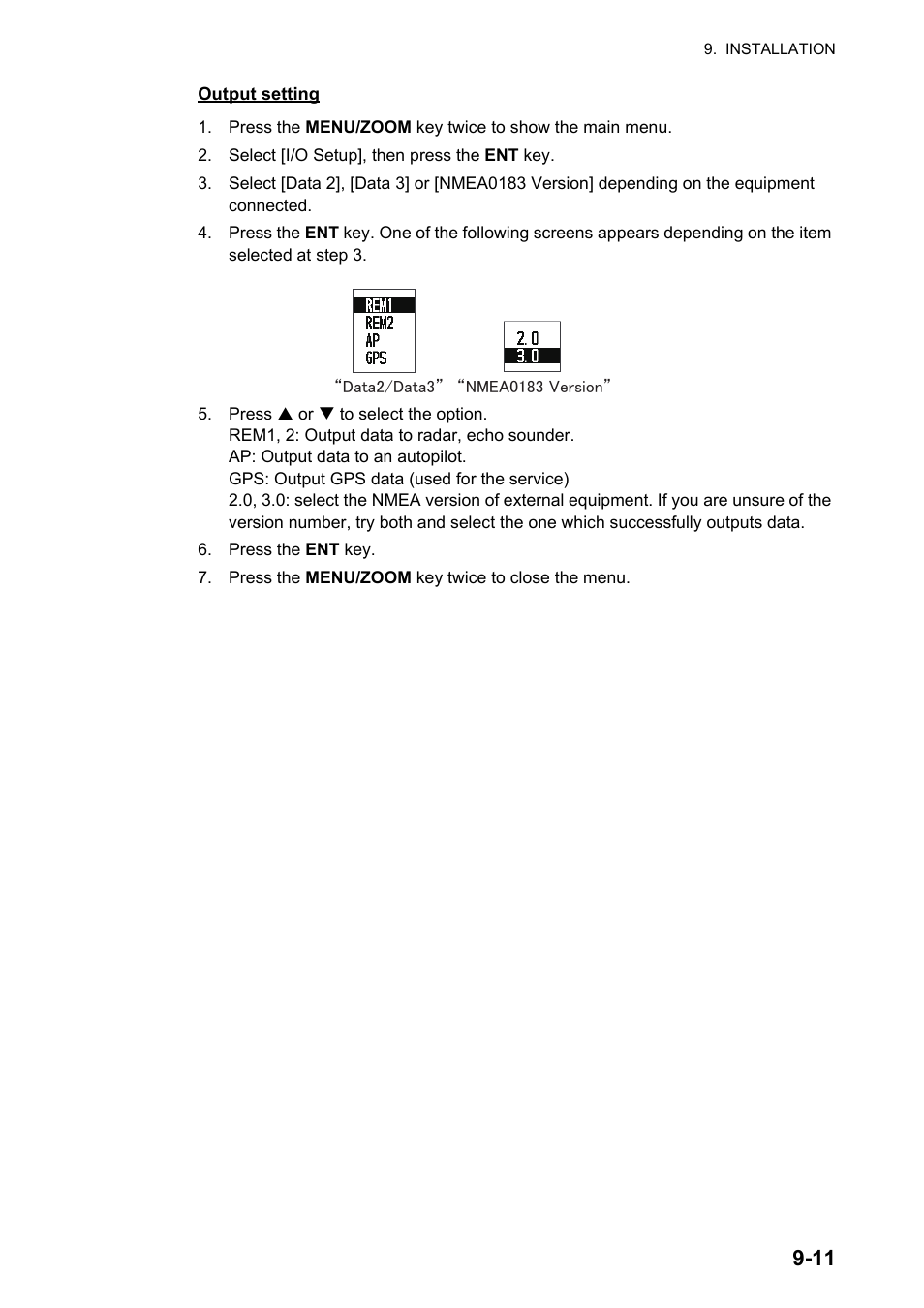 Furuno GP-33 User Manual | Page 79 / 98