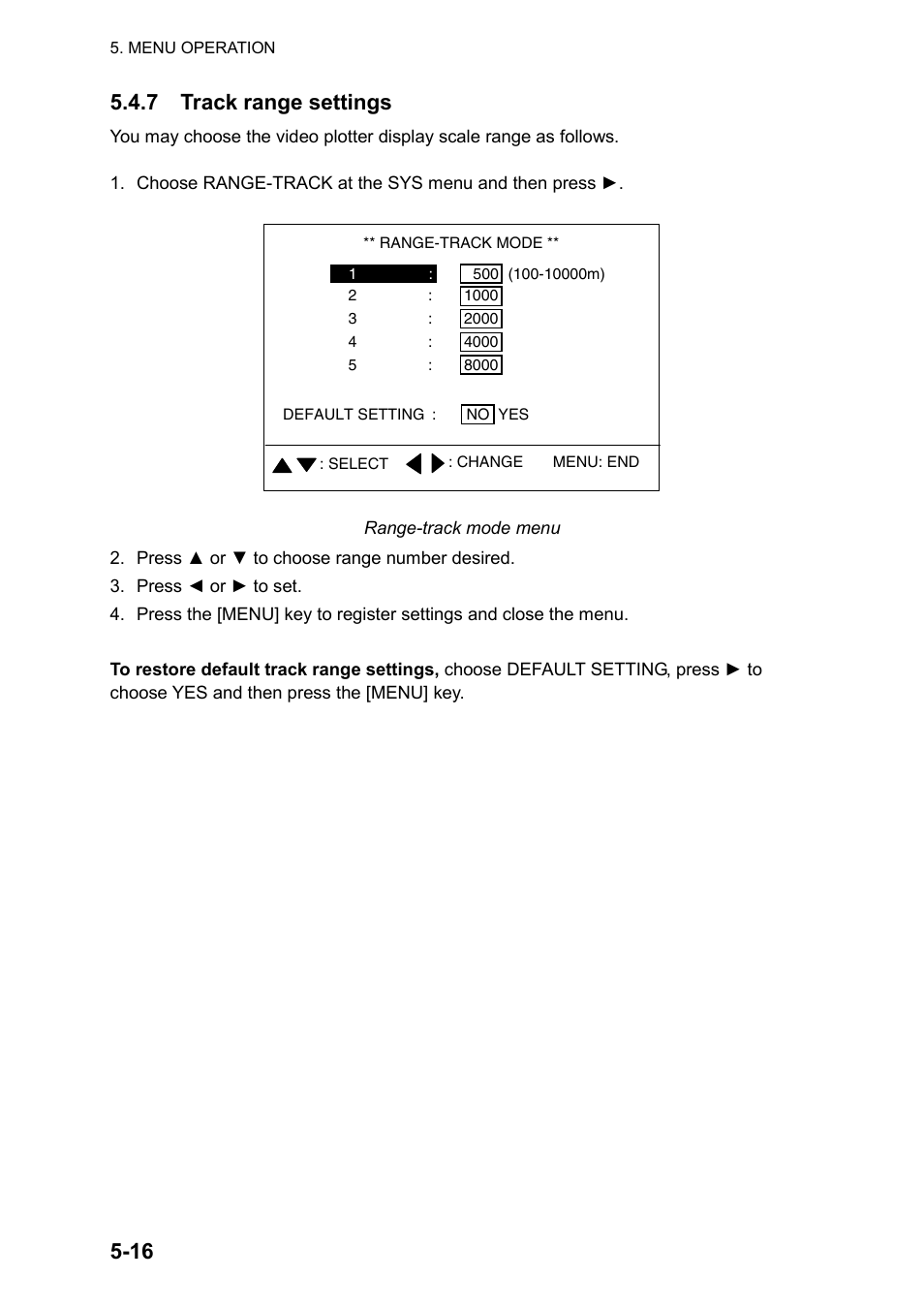 Furuno CH-270 User Manual | Page 100 / 118