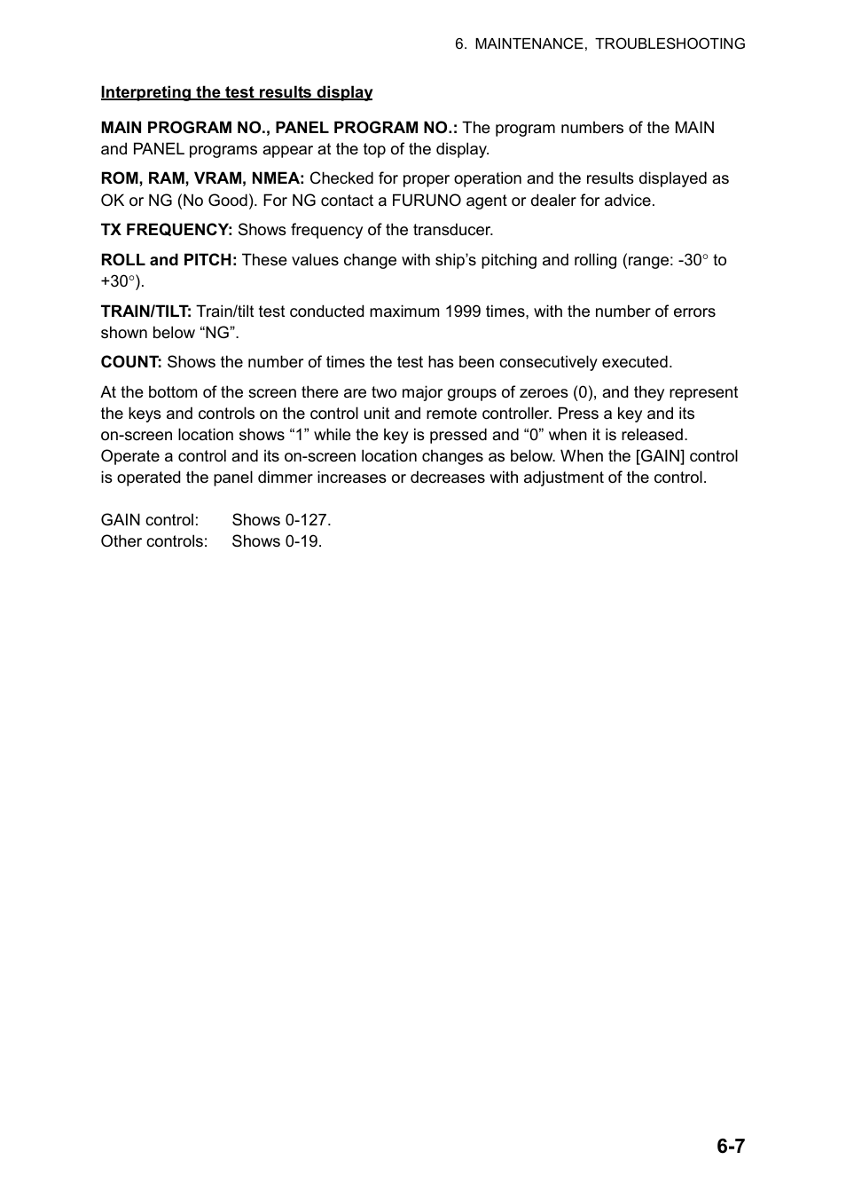 Furuno CH-270 User Manual | Page 111 / 118