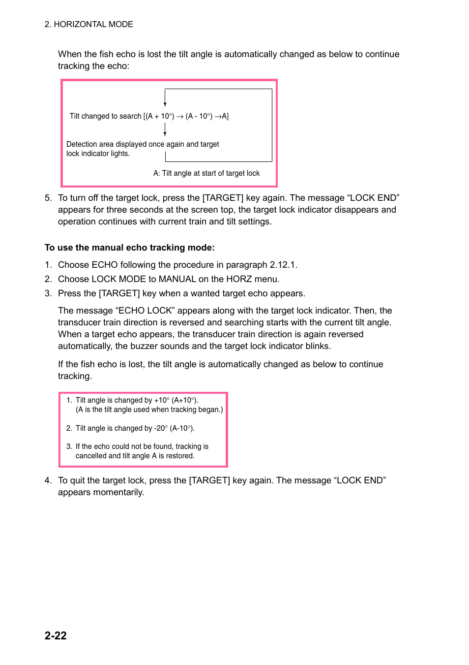 Furuno CH-270 User Manual | Page 42 / 118