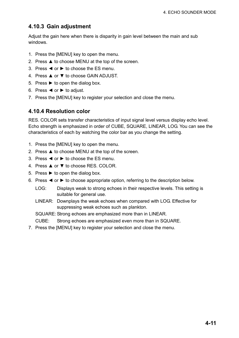 Furuno CH-270 User Manual | Page 83 / 118