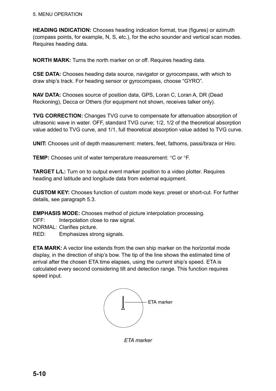 Furuno CH-270 User Manual | Page 94 / 118