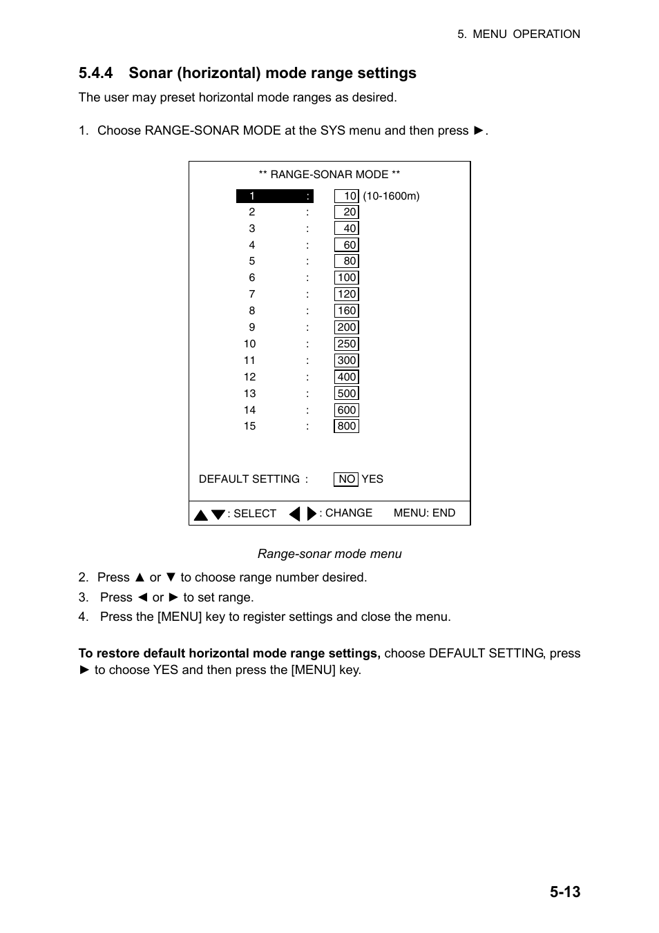 Furuno CH-270 User Manual | Page 97 / 118