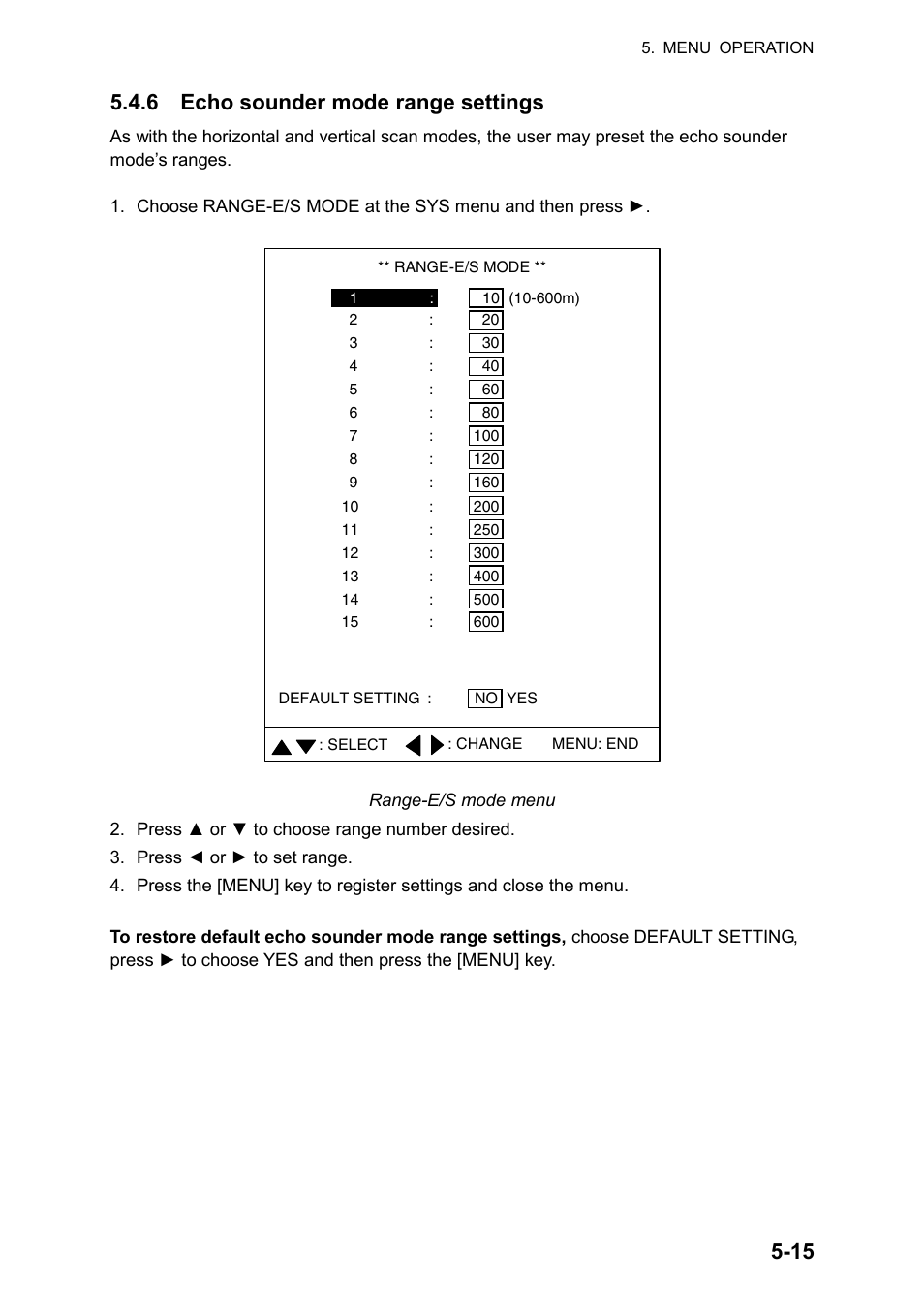 Furuno CH-270 User Manual | Page 99 / 118
