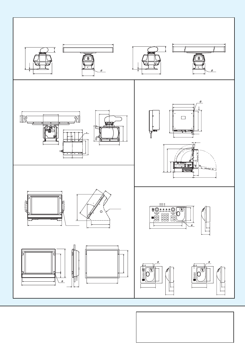 Processor unit rpu-013, Antenna unit for far-2137s | Furuno FAR-2127 User Manual | Page 8 / 8