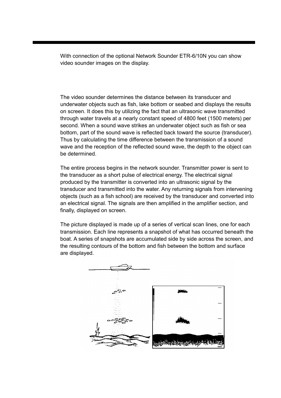 Video sounder operation, 1 principle of operation | Furuno COLOR VIDEO PLOTTER 1933C User Manual | Page 145 / 251